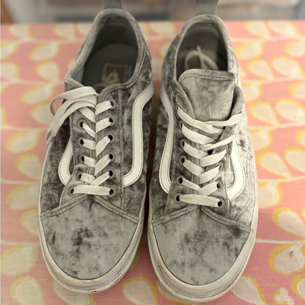 Vans Crushed Velvet Sentry Old Skool Sneaker - Picture 8 of 14